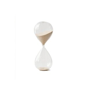 Reloj de arena 60 minutos 20cm color arena natural 10eur